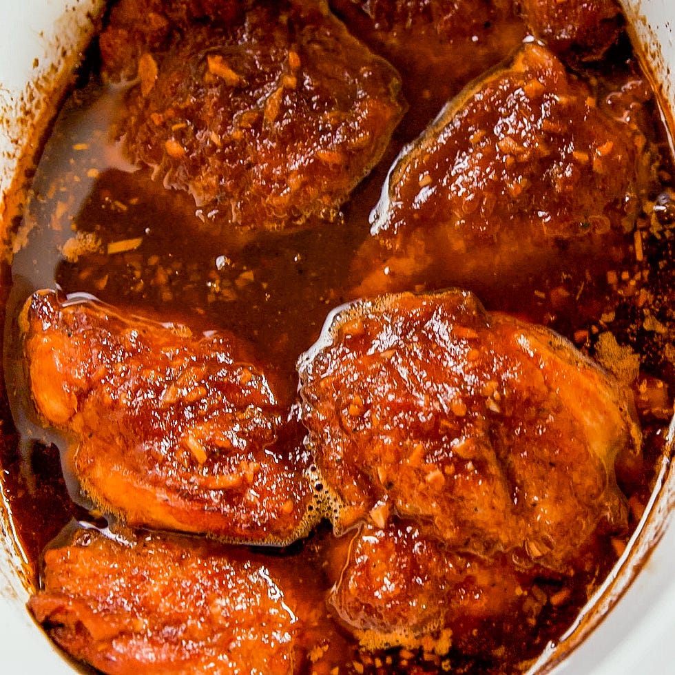 slow cooker chicken thighs