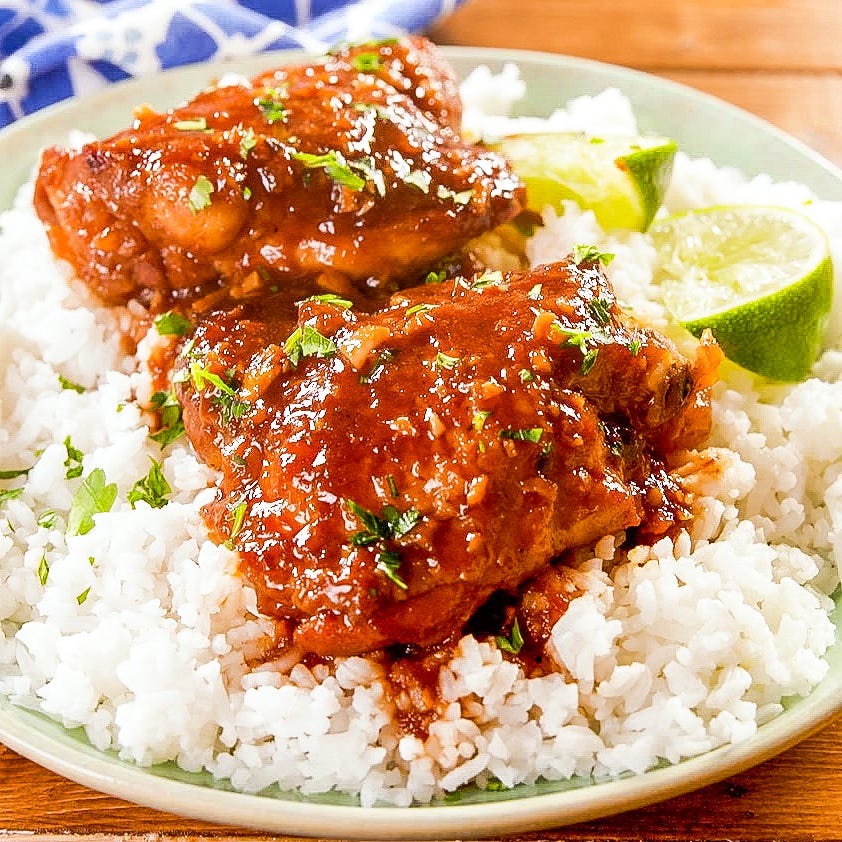 slow cooker chicken thighs