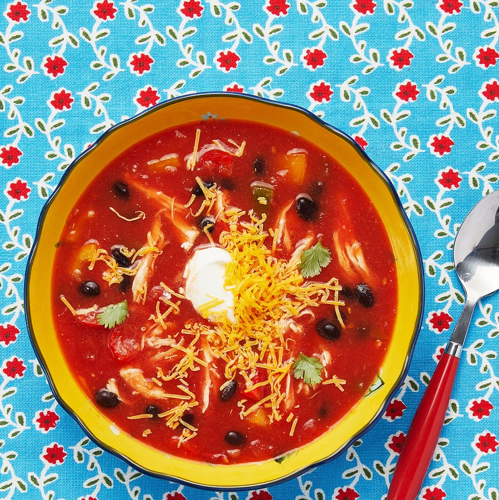 healthy soup recipes slow cooker chicken tortilla soup