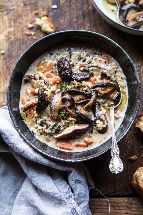 slow cooker mushroom soup recipe
