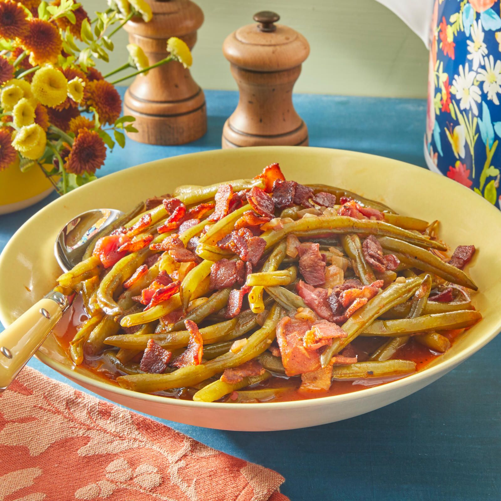 Slow Cooked Green Beans Tender Healthy And Delicious