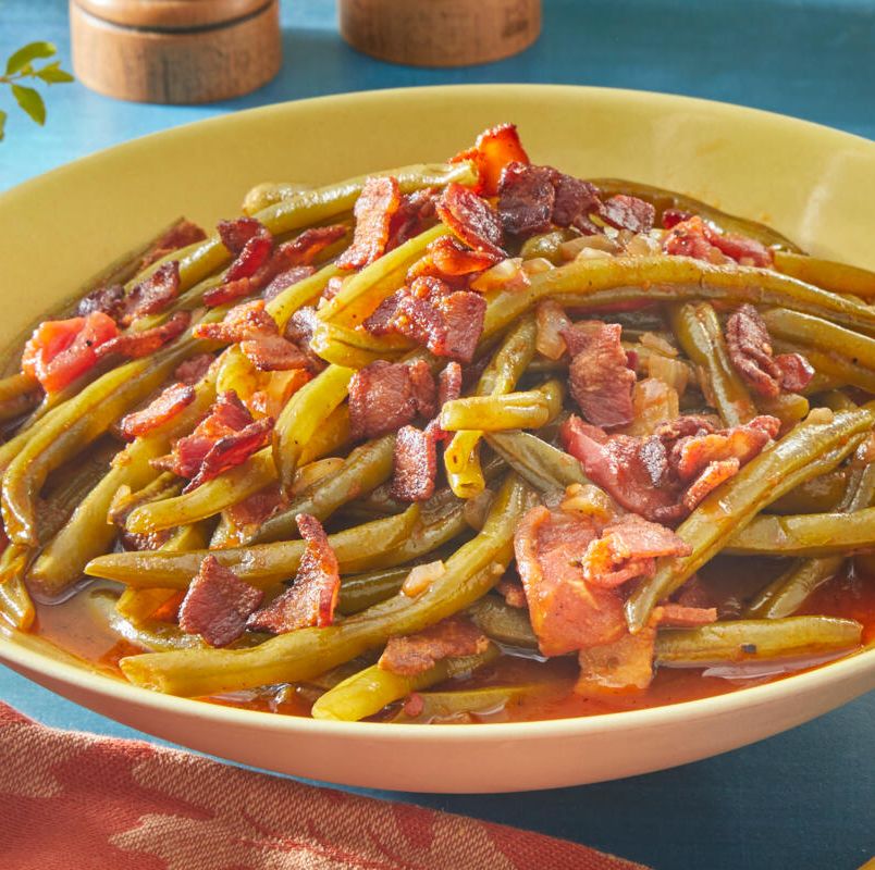 Slow Cooked Green Beans Tender Healthy And Delicious