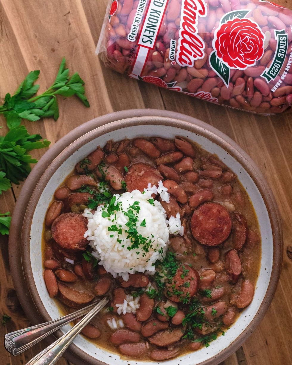 slow cooker new orleans red beans and rice