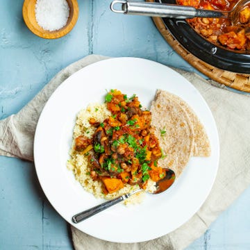 slow cooker vegetable tagine