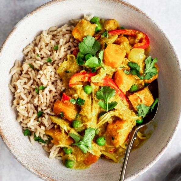 slow cooker yellow chicken curry