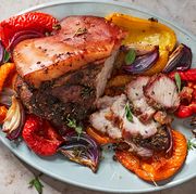 slow roasted pork and peppers