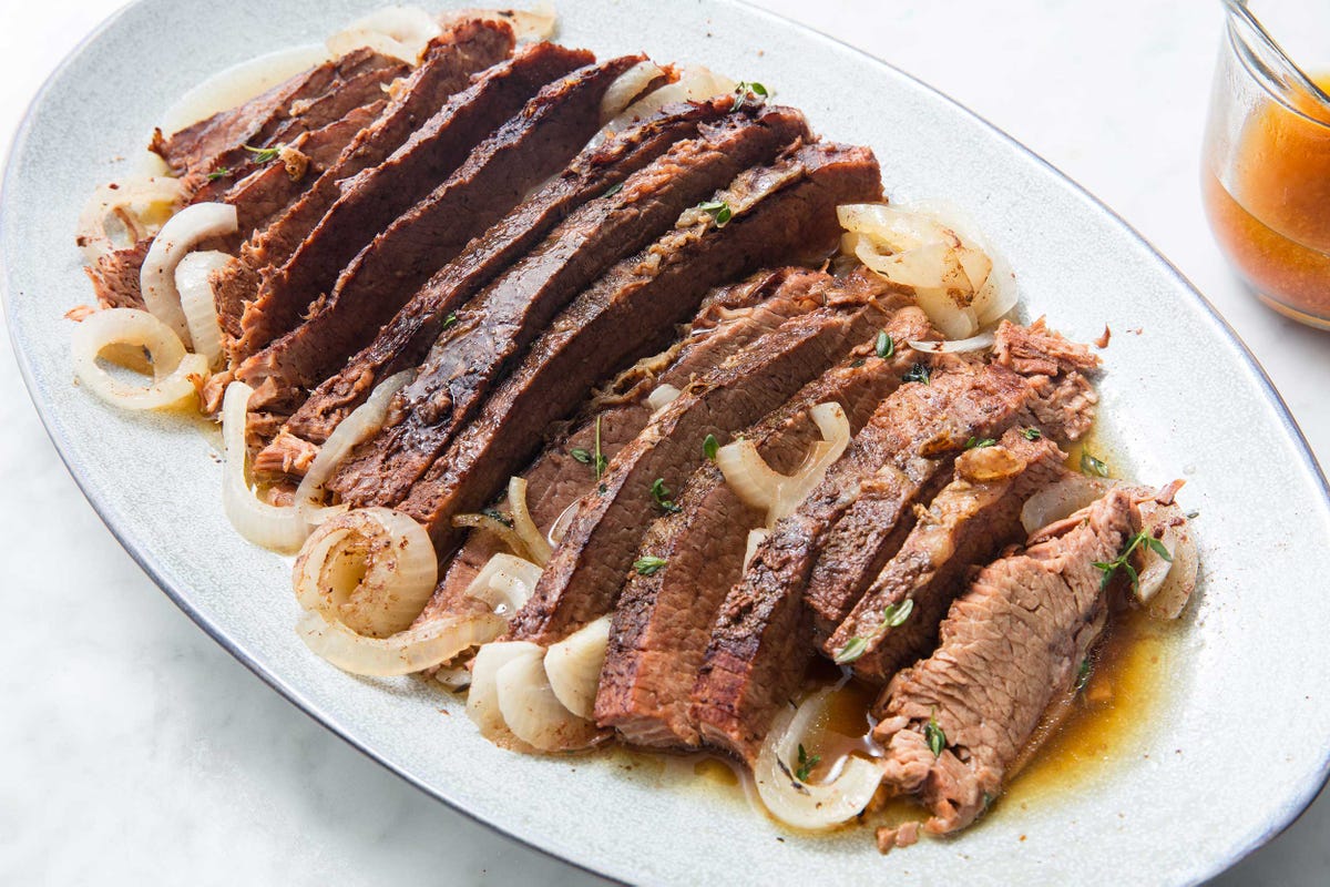 Best Slow-Cooker Brisket Recipe - How to Make Slow-Cooker Brisket