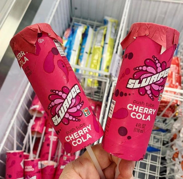 slurpee push tube