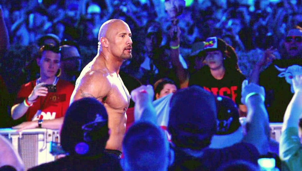 The Rock estuvo en la gala del 20 aniversario de Smackdown