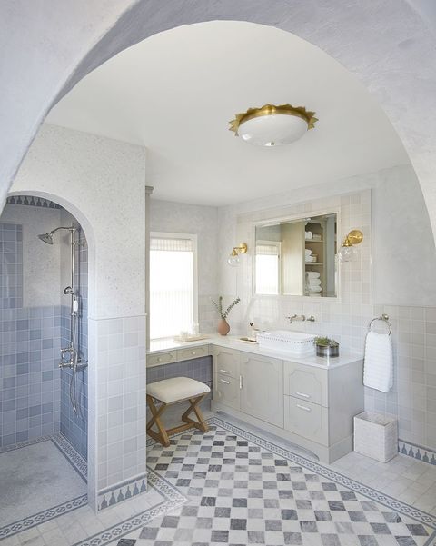 moroccan inspired bathroom