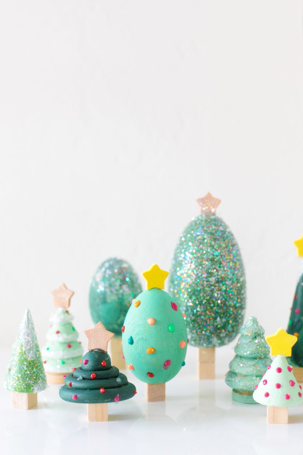 Decorate with Tiny Christmas Trees