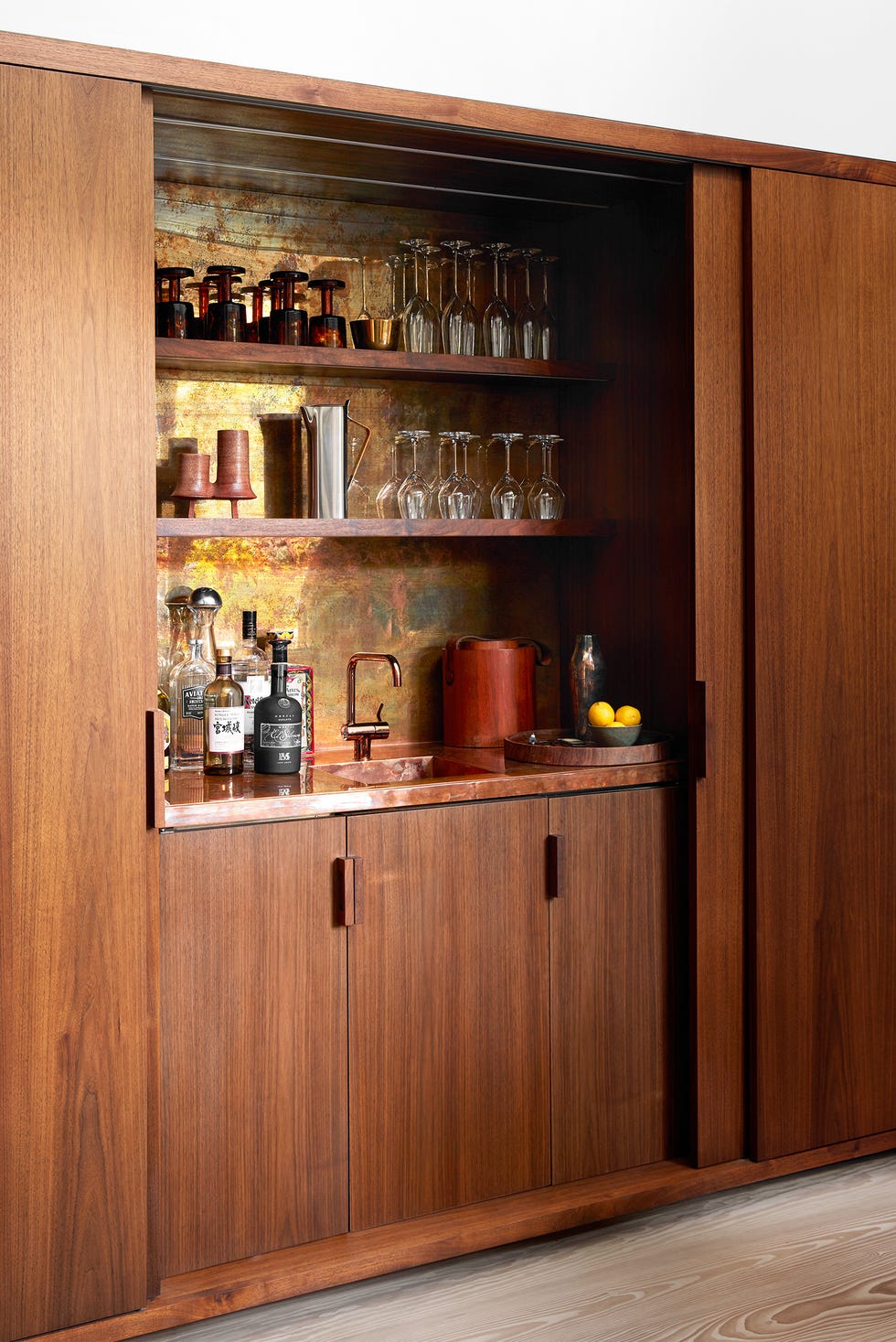 small home bar