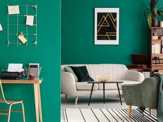 Green, Room, Furniture, Turquoise, Blue, Interior design, Teal, Table, Wall, Living room, 