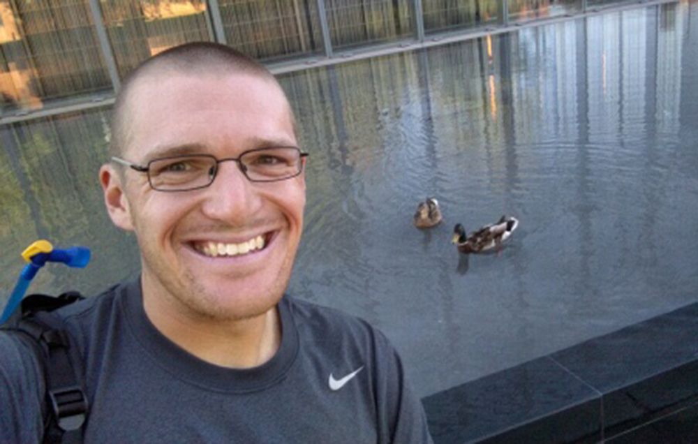 Derek Call with ducks