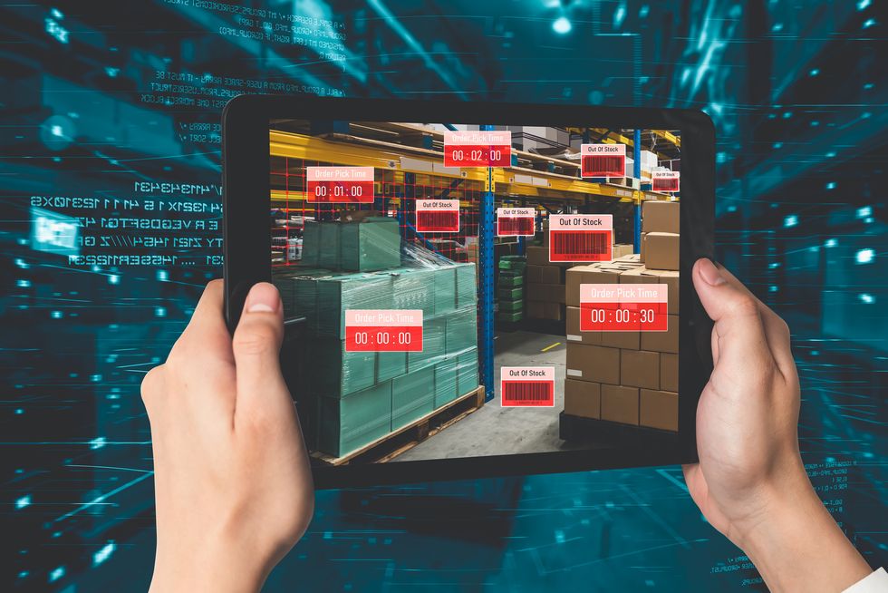 smart warehouse management system using augmented reality technology