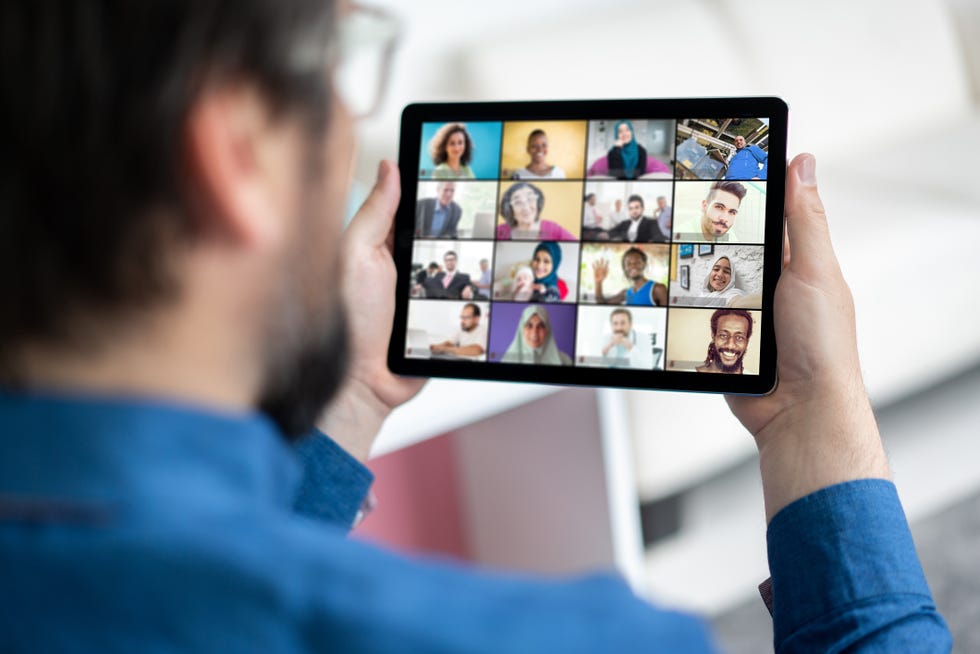 smart working and video conference