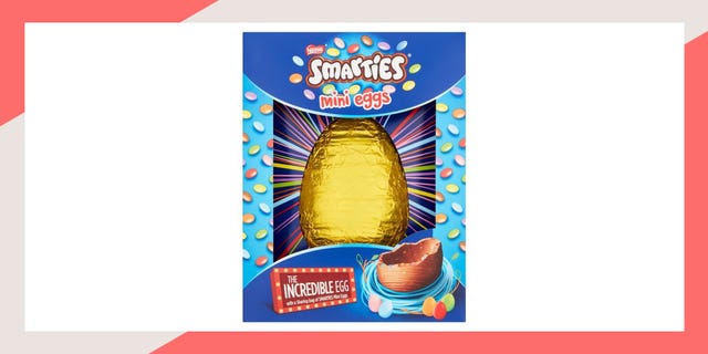 smarties mini eggs easter egg