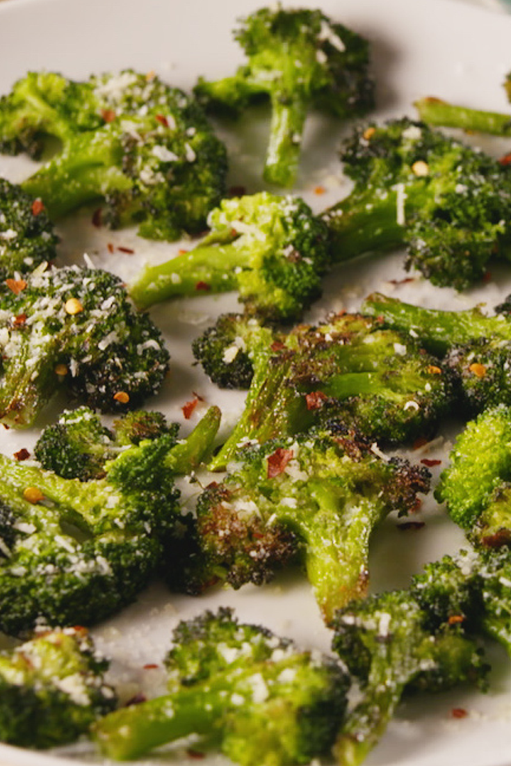 smashed broccoli