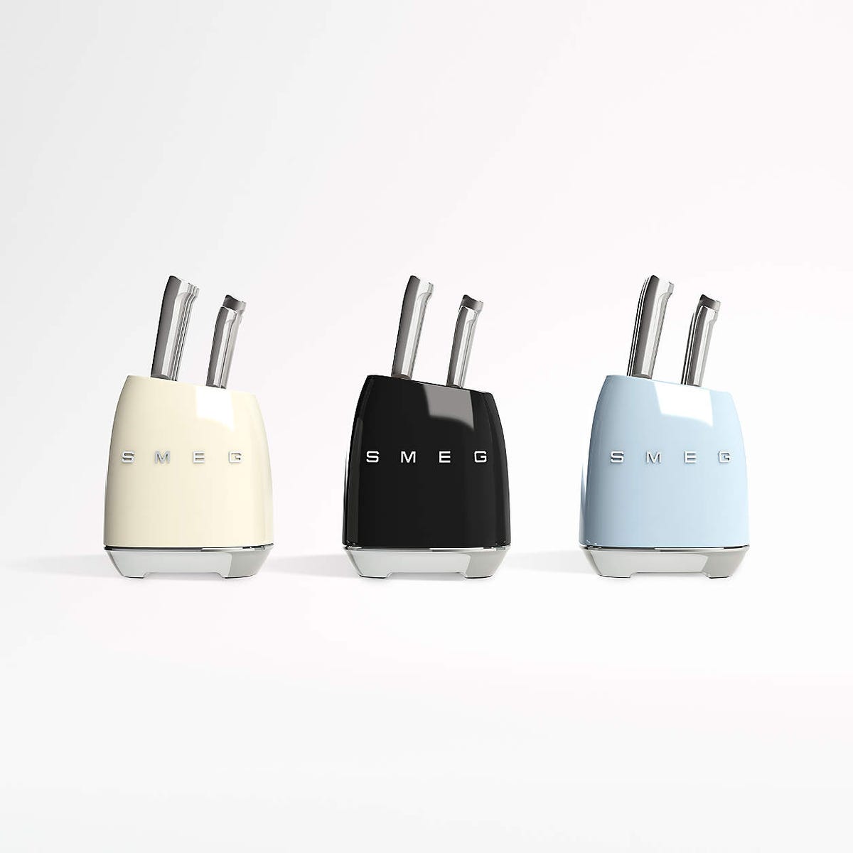 Pre-Order: SMEG 7 pcs Knife Block Set – Sarang Design Studio