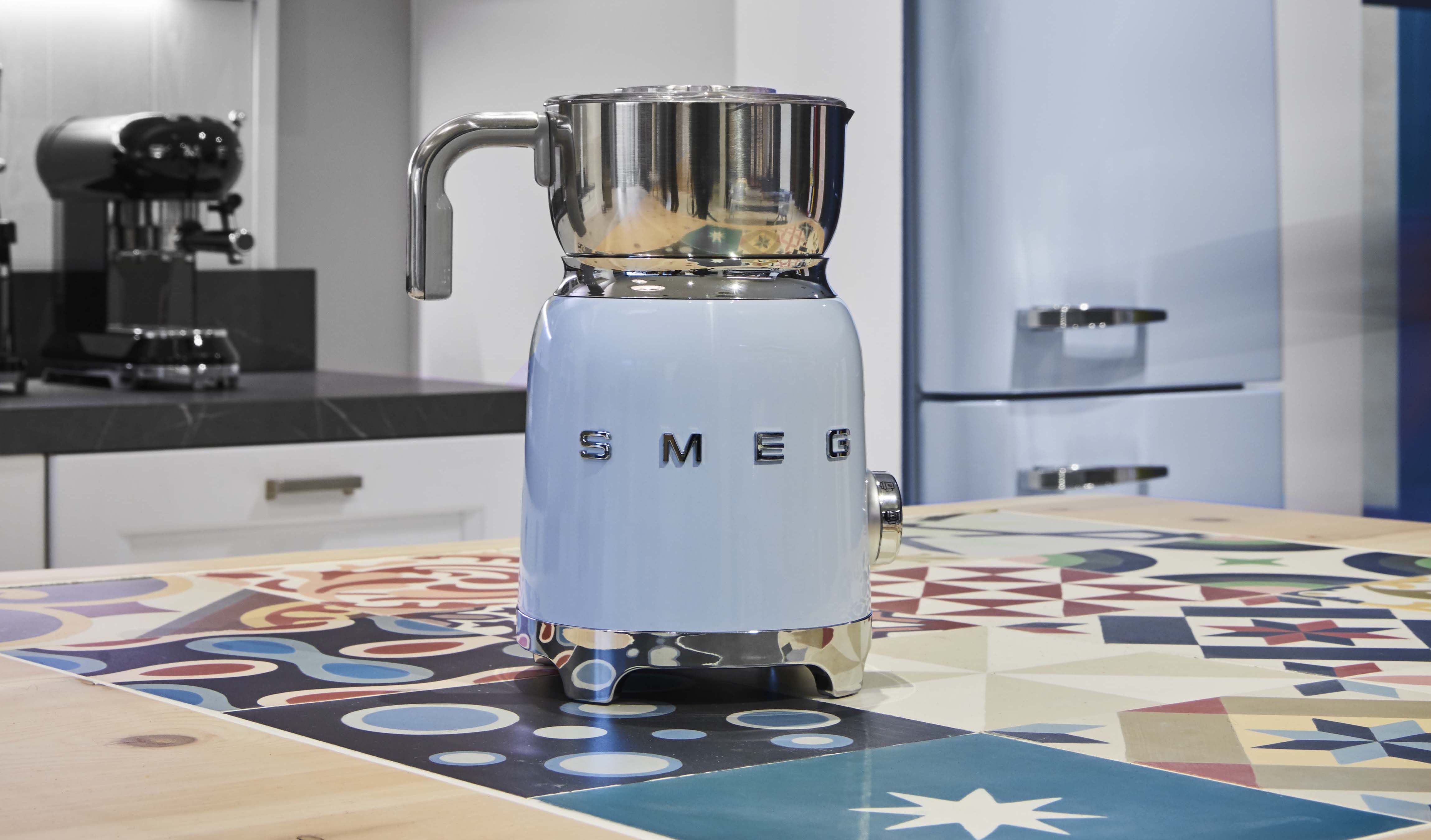 This Smeg milk frother makes homemade matcha and lattés a breeze - Reviewed