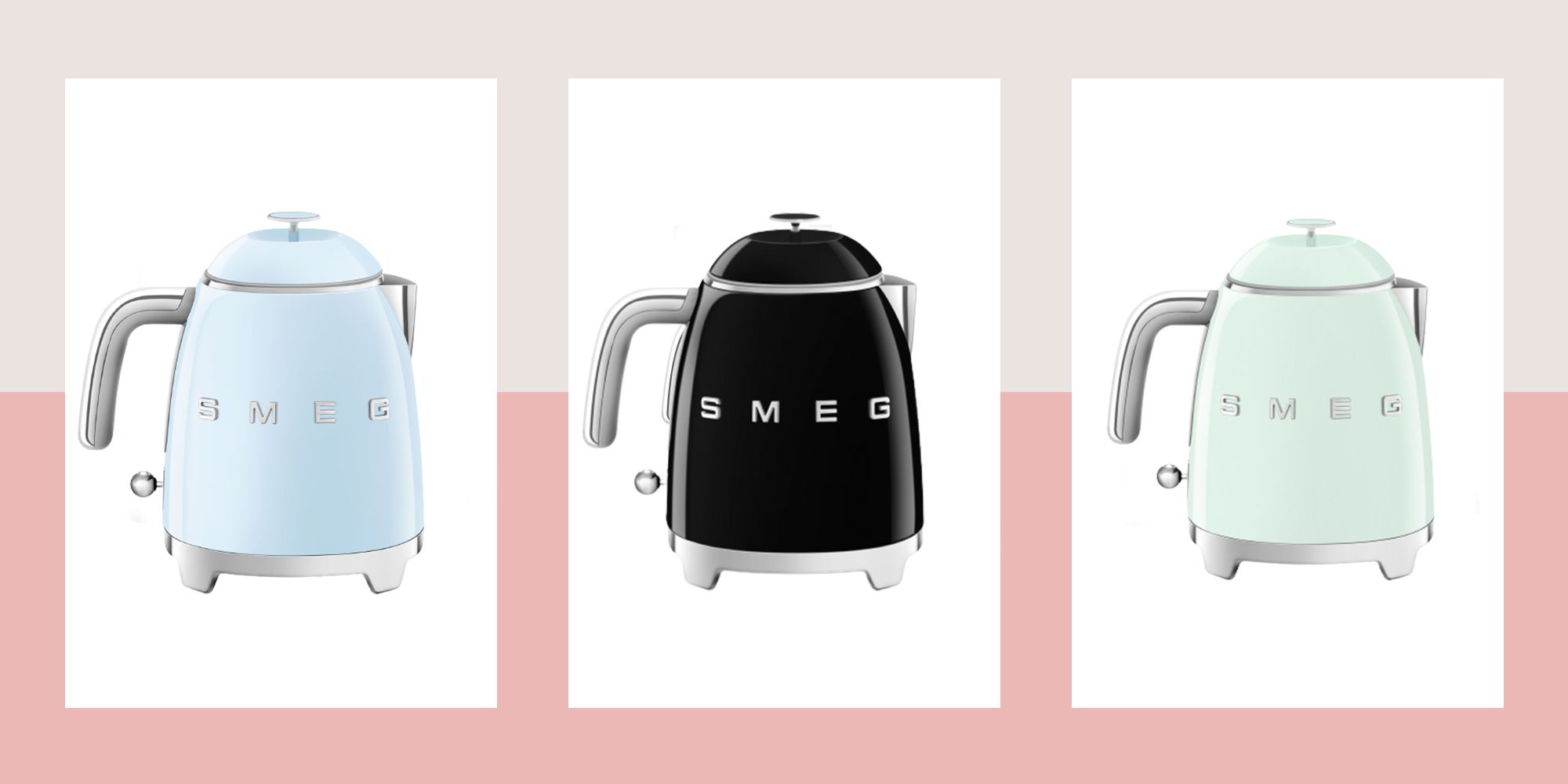 The Smeg Mini Kettle Is Finally Here—in the Prettiest Colors