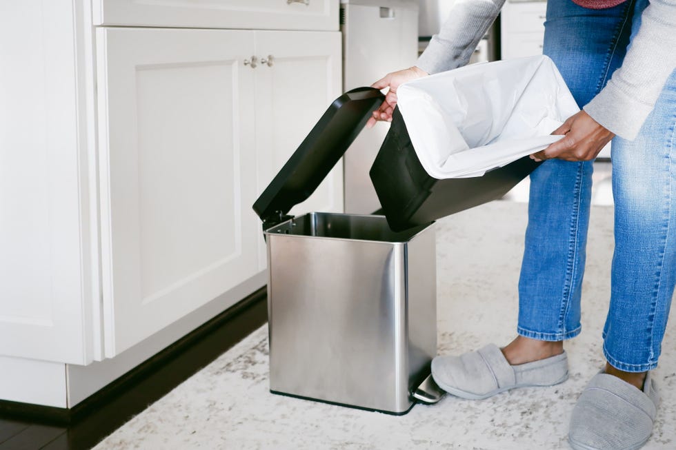 smelly kitchen bin