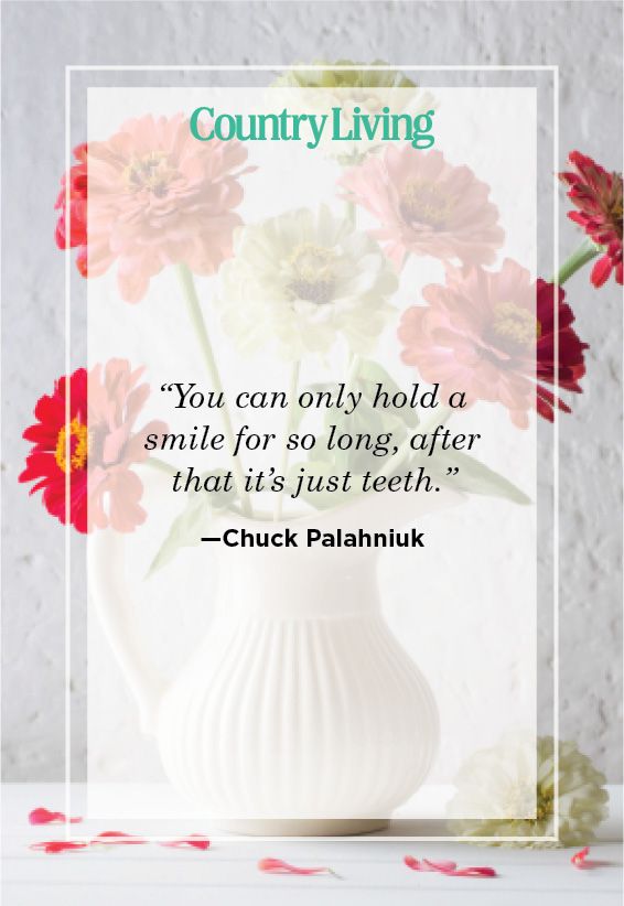 smile quote by chuck palahniuk