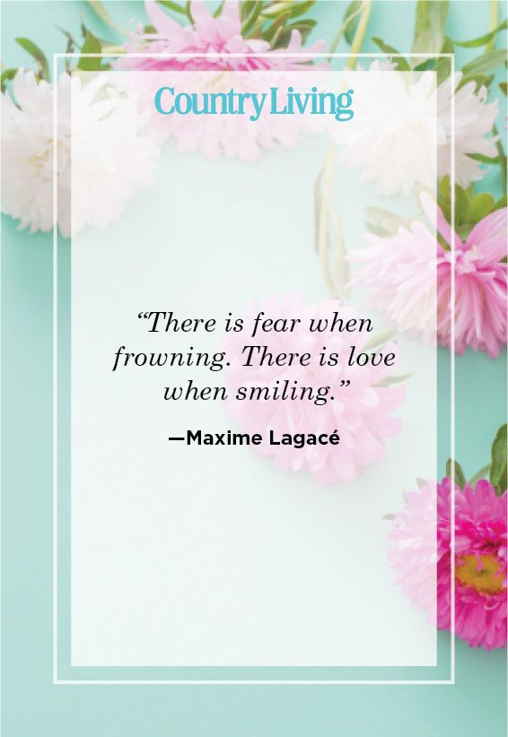 smile quote by maxime lagace