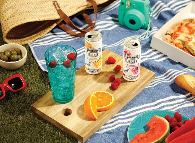 smirnoff low calorie seltzer cans