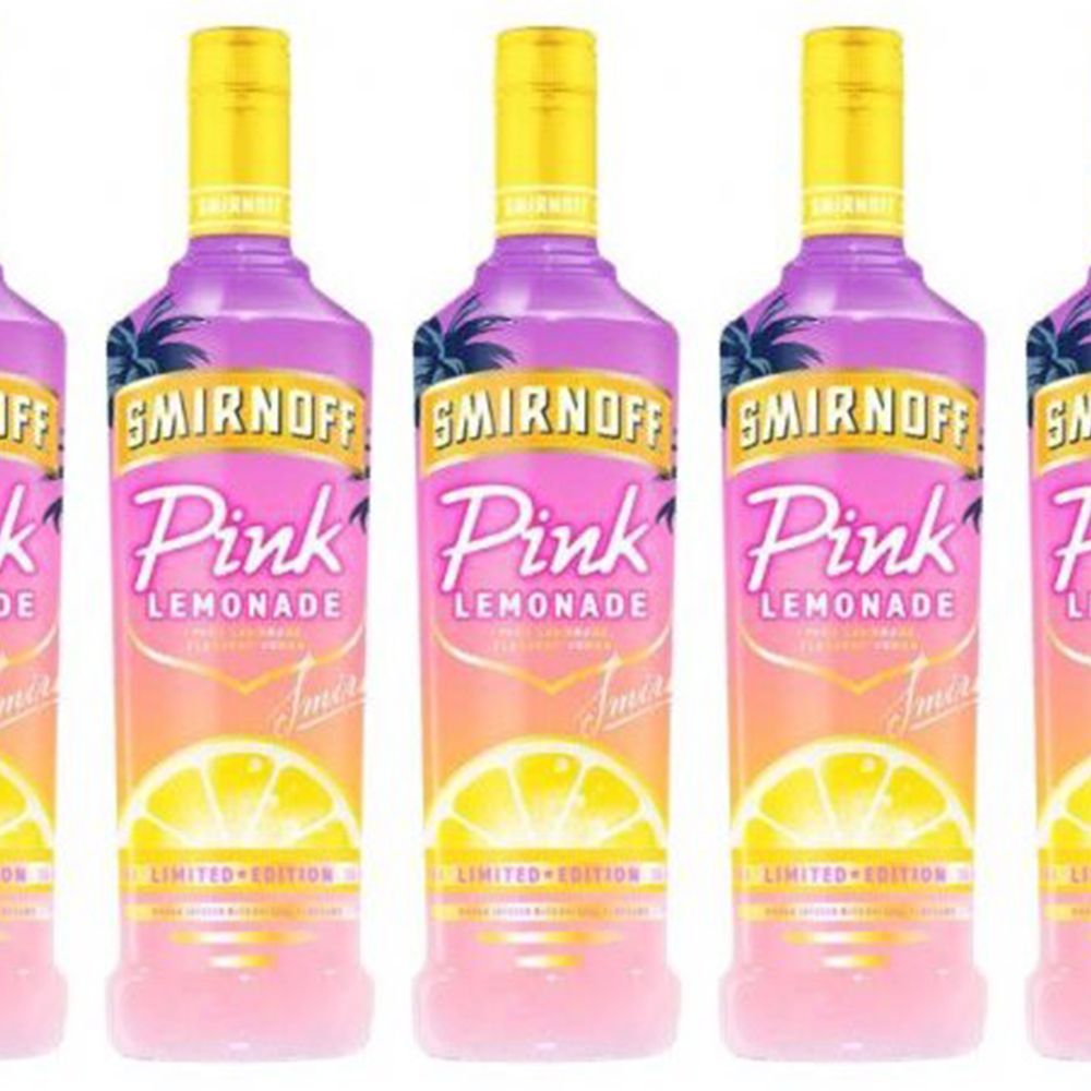 Smirnoff's New Pink Lemonade Flavor Means More Vodka, 60% OFF