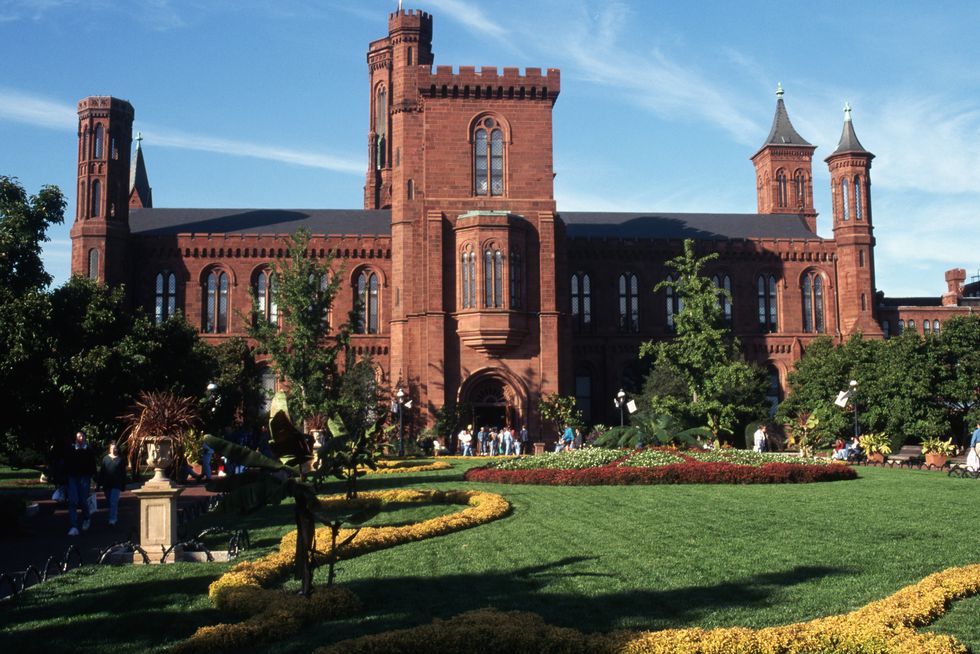 smithsonian castle and enid a. haupt gardens, washington, d.c.