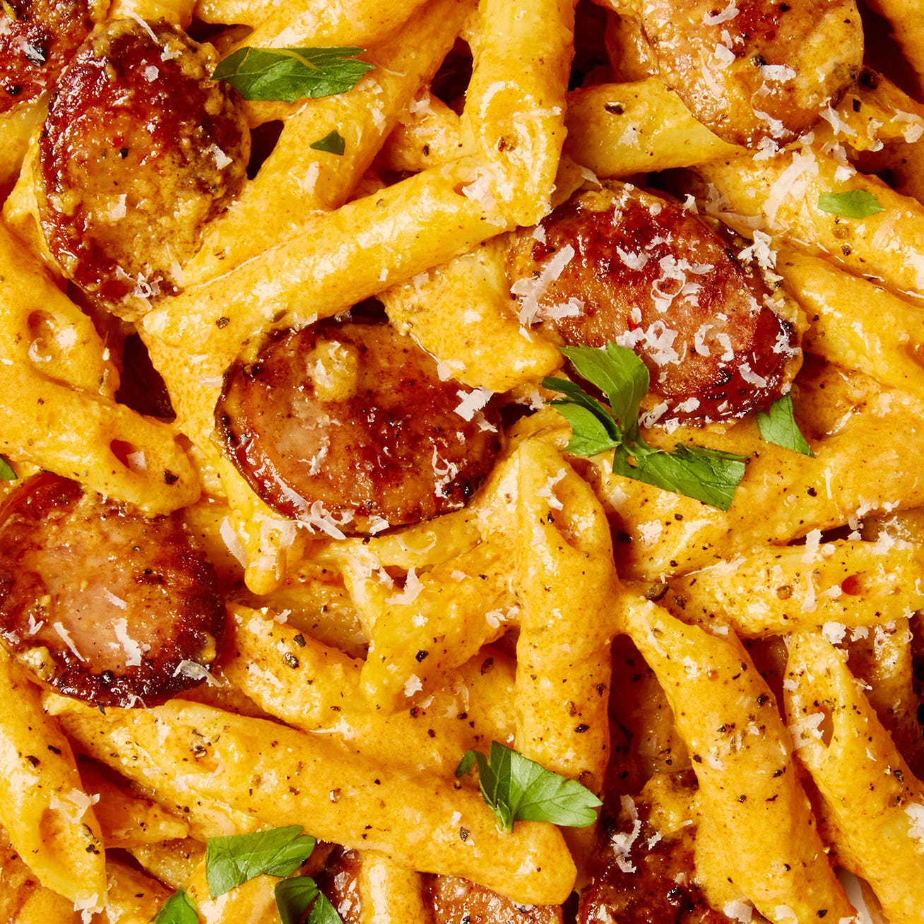 Best Smoked Sausage Cajun Alfredo Recipe - How To Make Sausage Cajun