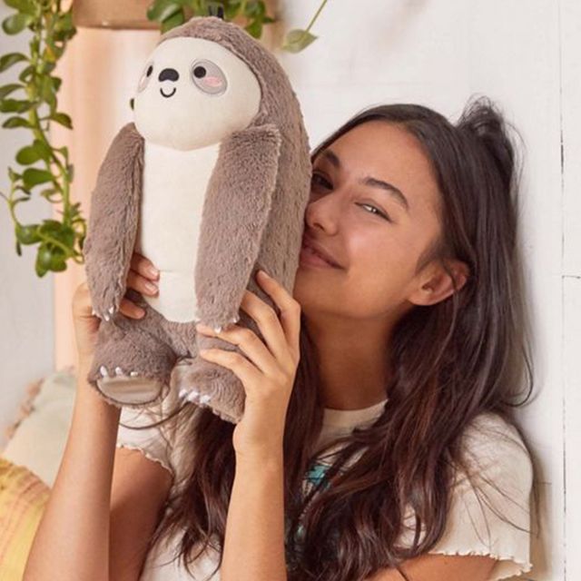 This Heatable Plush Sloth Will Keep You Warm Through the Colder Months