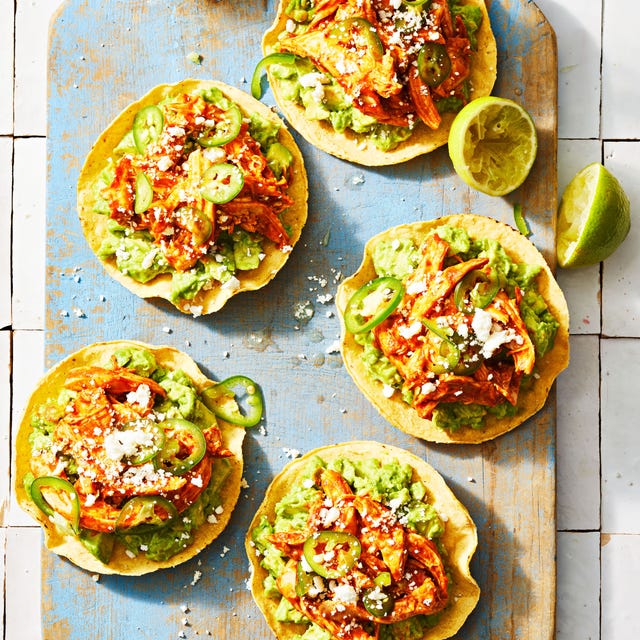 Smoky Chicken Tostadas smoky chicken tostadas