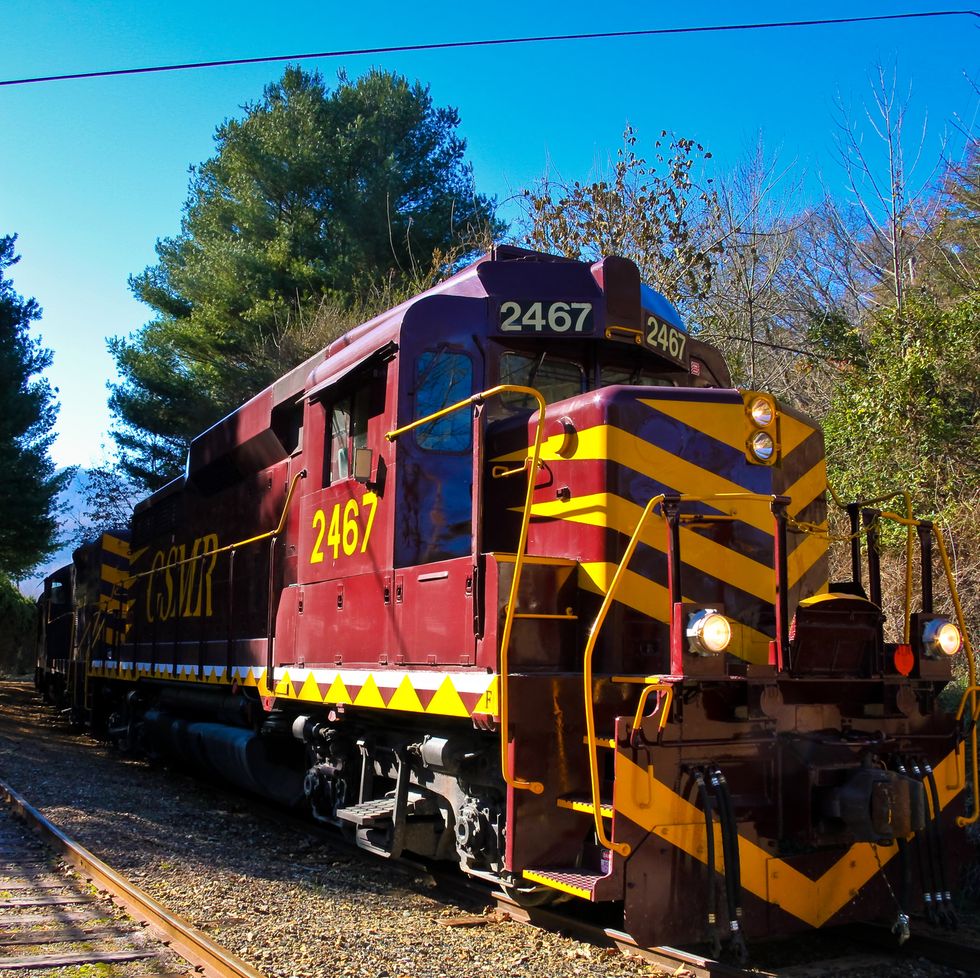 best train trips smoky mountain railroad locomotive