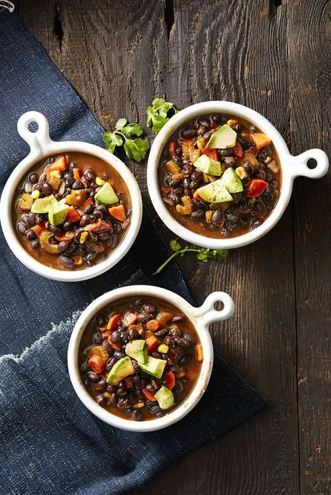 vegan super bowl recipes - smoky vegan black bean soup