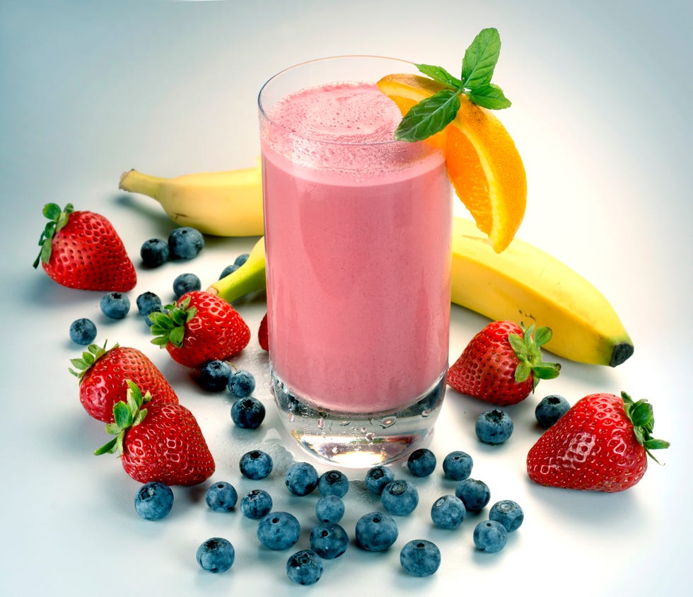 smoothie con frutas