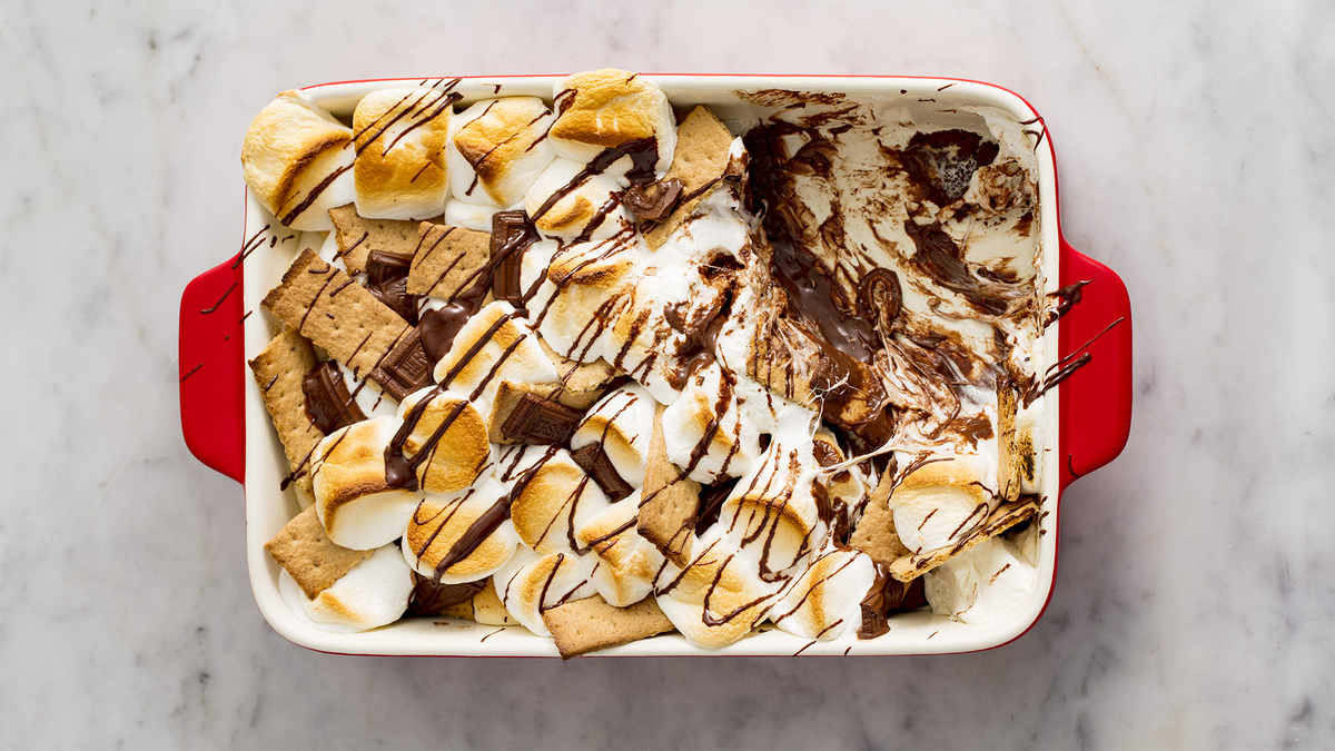 preview for This S'mores Bake Is The Easiest Dessert You'll Ever Make
