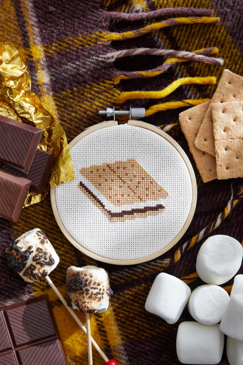 smores cross stitch