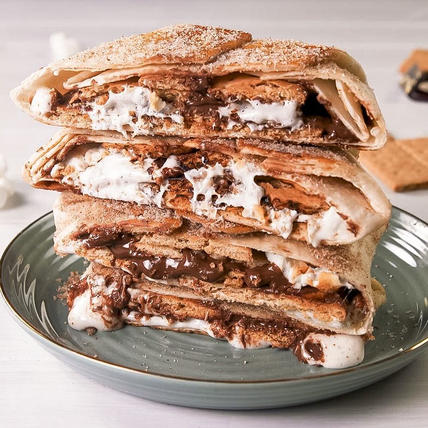 s'mores crunchwrap