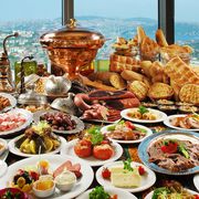 smorgasbord of traditional foods