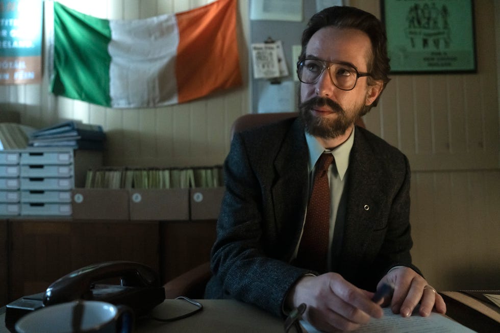 say nothing episode 7 airs thursday, november 14th pictured michael colgan as older gerry adams cr rob youngstonfx