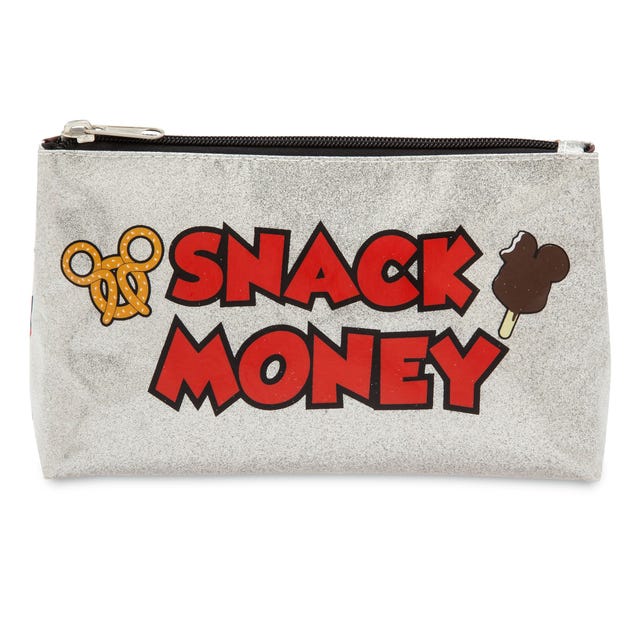 Coin purse, Wallet, Bag, Wristlet, Fashion accessory, Pencil case, Font, Handbag, Fictional character, Logo, 