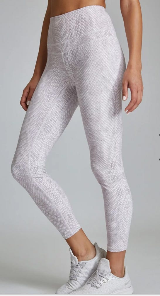 Varley snakeskin leggings 