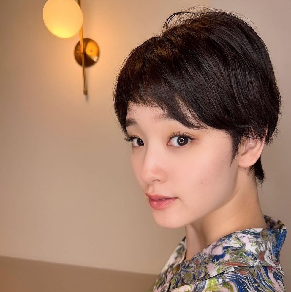 日本女星短髮範本「極短髮」：剛力彩芽