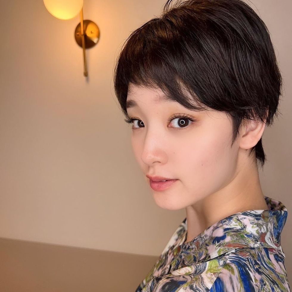 日本女星短髮範本「極短髮」：剛力彩芽