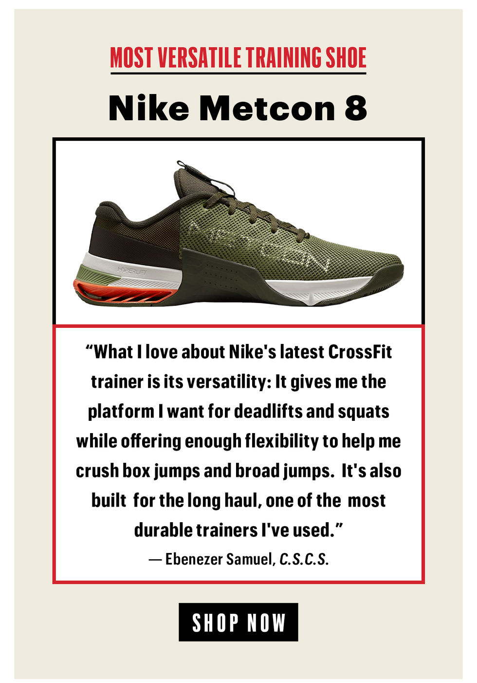 nike metcon 8