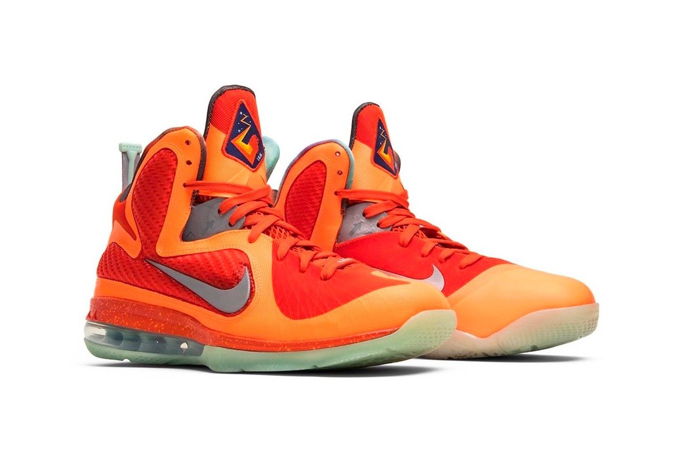 Nike lebron 9 clearance arancione