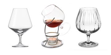 cognac brandy glasses and snifters