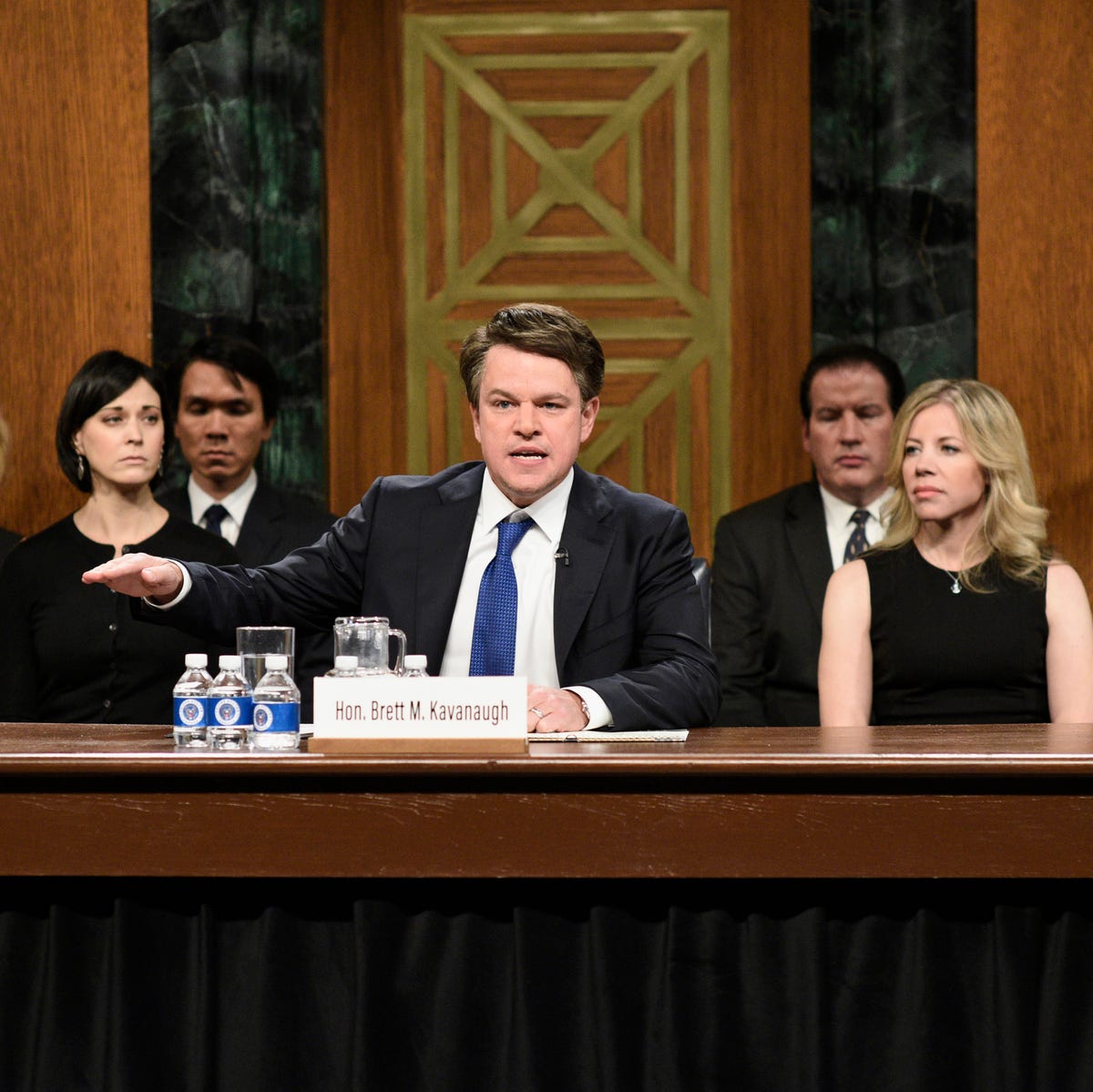 Matt Damon Impression Of Matthew Mcconaughey Snl Matt Damon's Brett Kavanaugh Impression on Saturday Night Live - Matt
